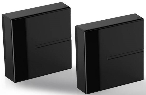 Organizér na kabely Meliconi Ghost Cube Cover černý