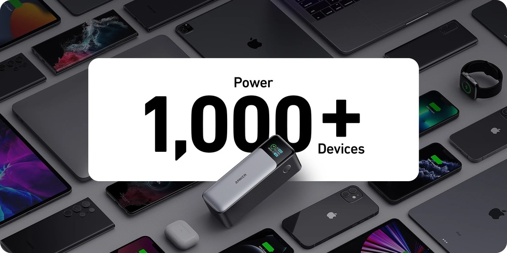 Powerbanka Anker 737 GaNPrime 140W PD 24 000mAh černá Anker 737 GaNPrime (A1289011)