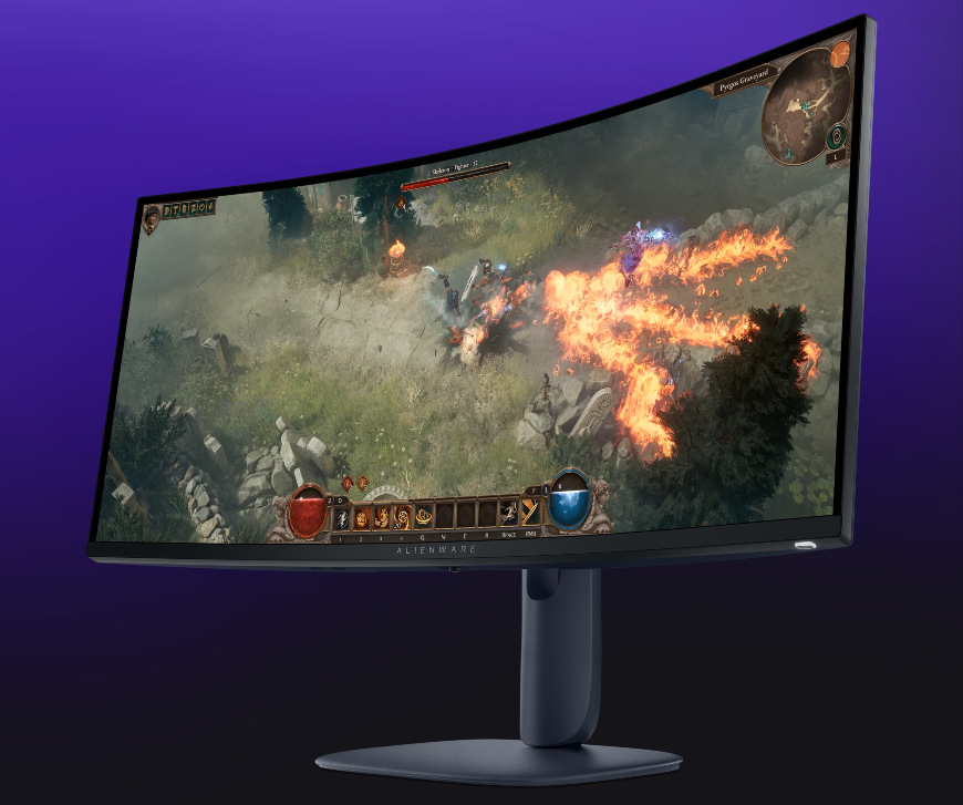 Herní monitor Dell Alienware AW3425DWM černý Dell Alienware AW3425DWM, černá
