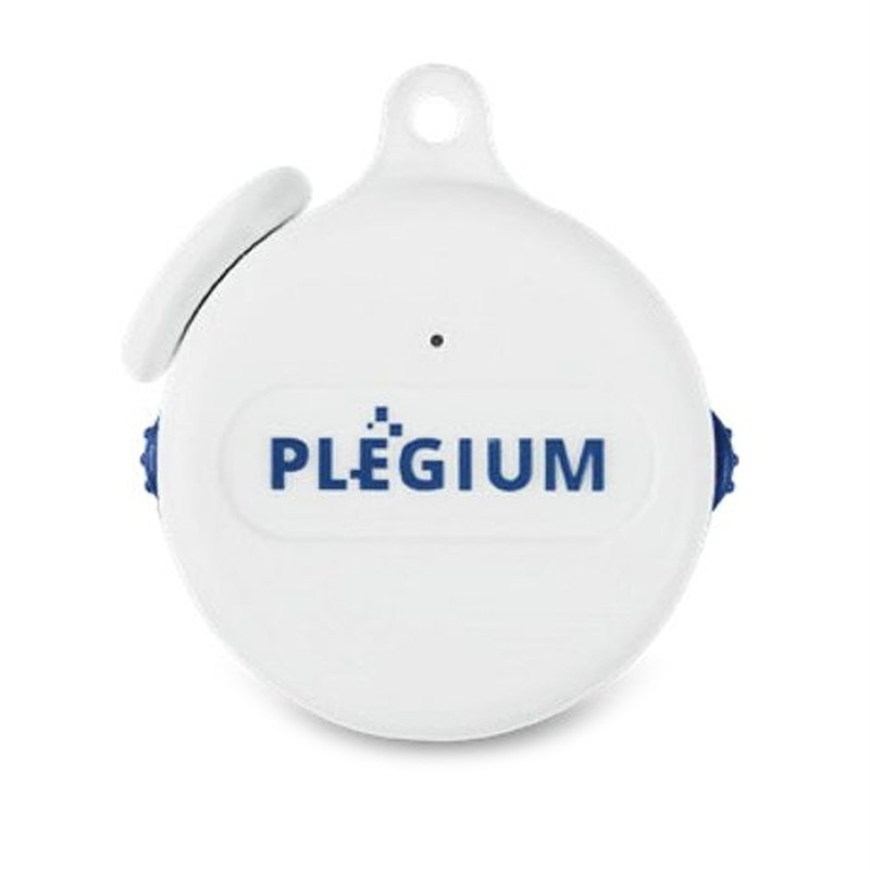 Chytrý osobní alarm Plegium Smart Emergency Button Wearable bílý
