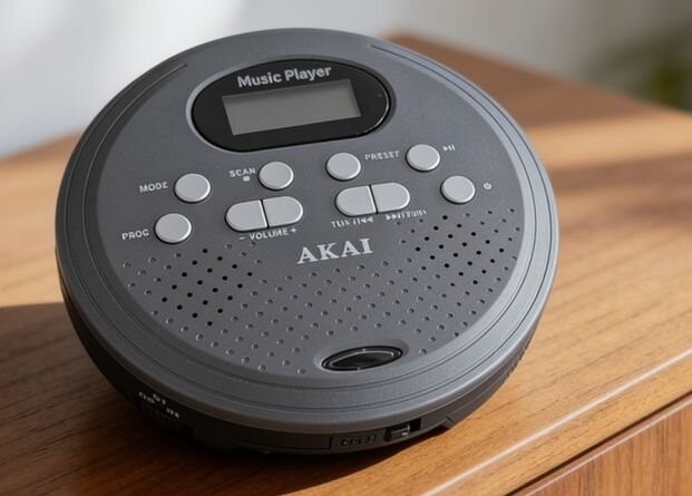 Discman AKAI ACDP-200 Plus černý Discman Akai