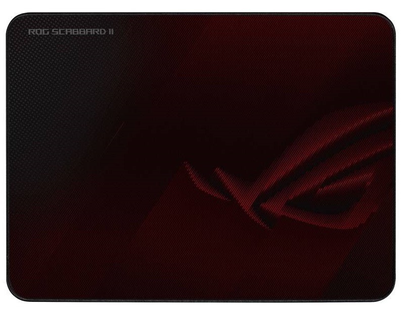 Podložka pod myš Asus ROG SCABBARD II 36 x 26 cm černá/červená