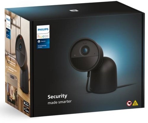 IP kamera Philips Secure Camera Desktop černá IP kamera Philips Hue Secure Camera Desktop - černá