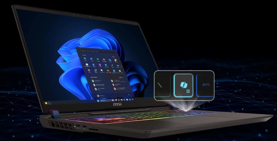 Notebook MSI Vector 16 HX AI A2XWHG-446XCZ šedý Notebook MSI Vector 16 HX AI A2XWHG-446XCZ šedý