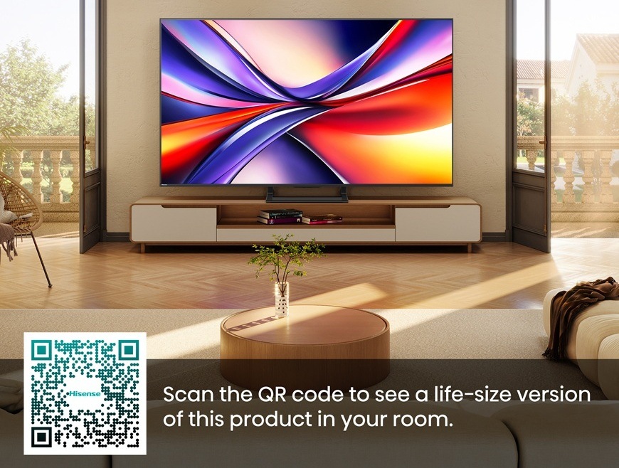 Televize Hisense 50A7Q, v domácnosti