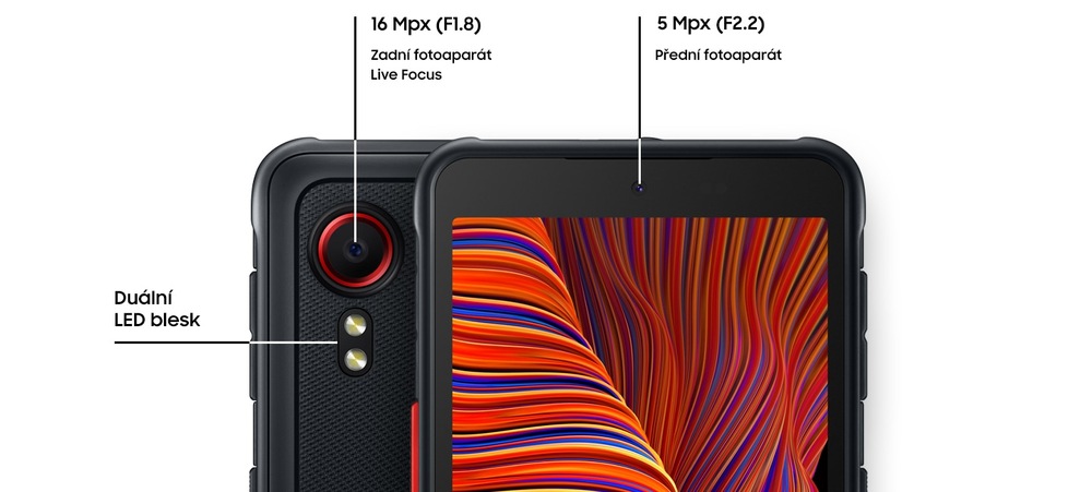 Mobilní telefon Samsung Galaxy Xcover 5 - ZÁNOVNÍ - 12 měsíců záruka černý