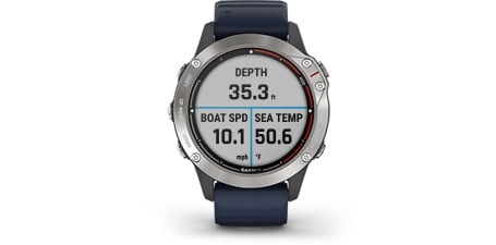 Chytré hodinky Garmin Quatix6 PRO Saphire - Titanium/Titanium