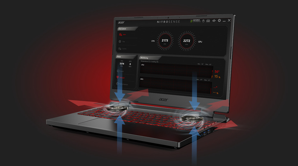 Notebook Acer Nitro 5 AN515-57 černý Notebook Acer Nitro 5 AN515-57 černý