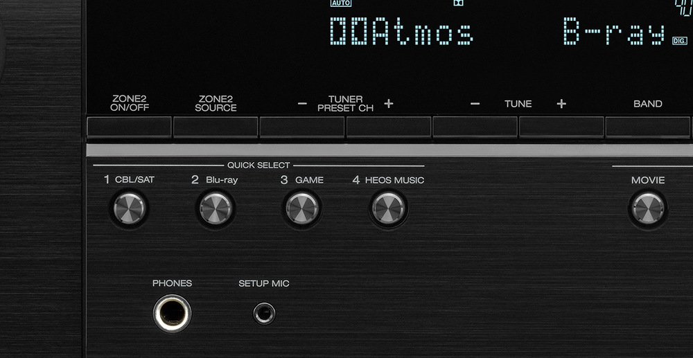 AV Receiver Denon AVR-S750H + set reproduktorů Polk černý