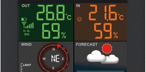 Meteorologická stanice Sencor SWS 9300 černá Sencor SWS 9300, černá