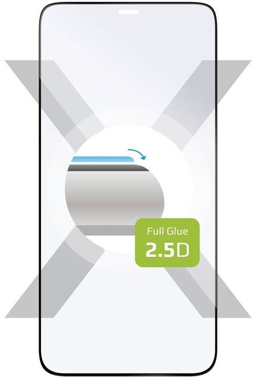 Tvrzené sklo FIXED Full-Cover na Apple iPhone 12/12 Pro černé