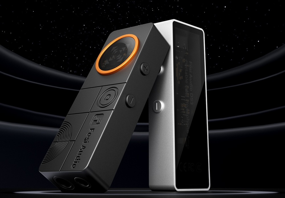 Černé a stříbrné provedení Fosi Audio DS3