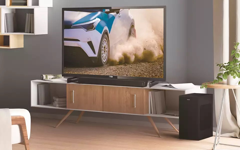 Soundbar Philips TAB7305 černý Soundbar Philips TAB7305 černý