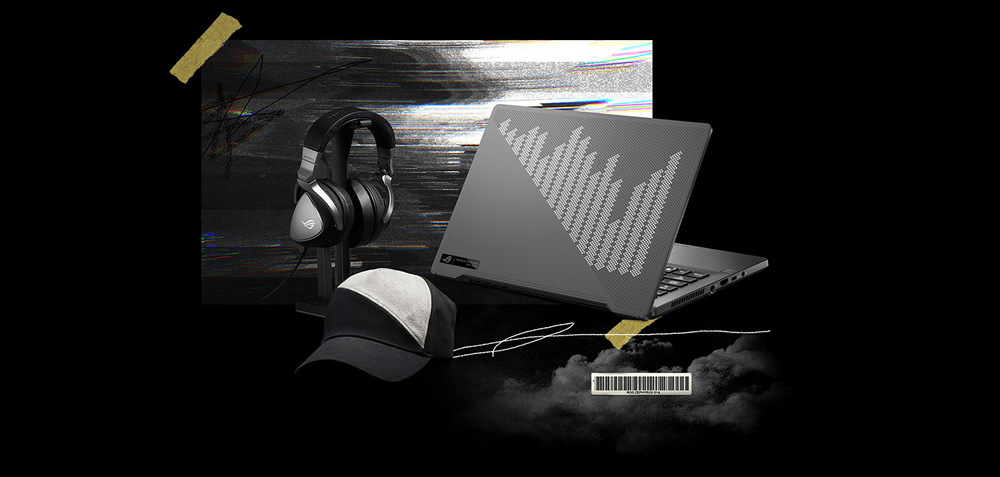 Notebook Asus ROG Zephyrus G14 (GA401QM-AniMe024T) šedý
