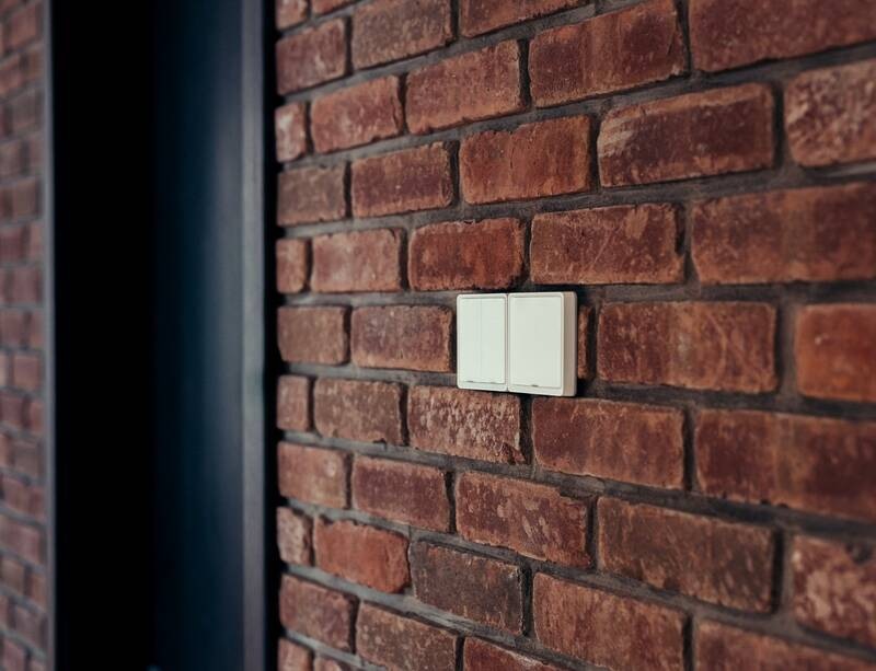 Vypínač IMMAX NEO SMART vypínač 1-tlačítkový W-iFi, 230V bílý