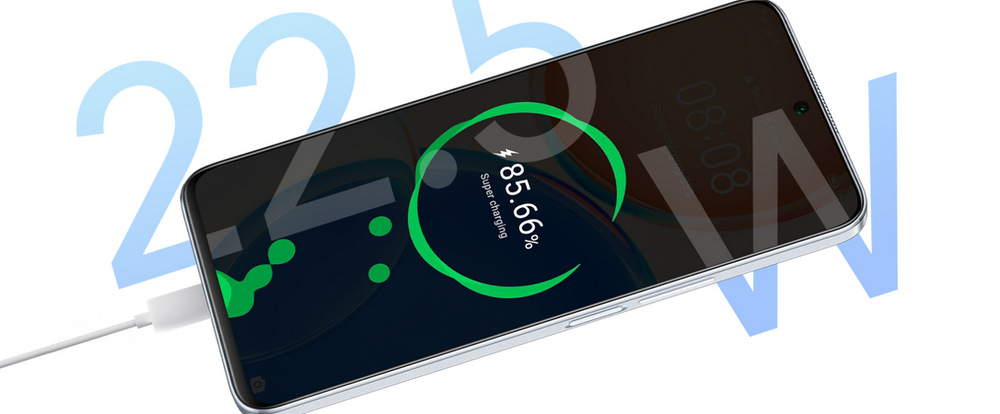 Mobilní telefon HONOR X8 stříbrný