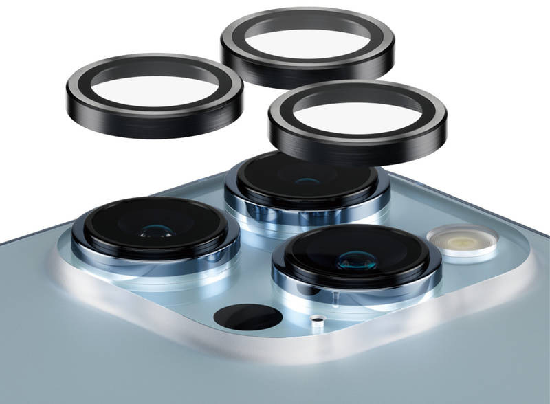 Ochranné sklo čočky fotoaparátu PanzerGlass HoOps na Apple iPhone 13 Pro/13 Pro Max