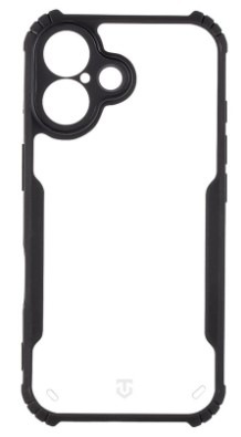 Kryt na mobil Tactical Quantum Stealth na Apple iPhone 16 černý/průhledný