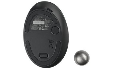 Trackball KENSINGTON Pro Fit Ergo TB550 EQ černá/stříbrná Trackball KENSINGTON Pro Fit Ergo TB550 EQ černá/stříbrná