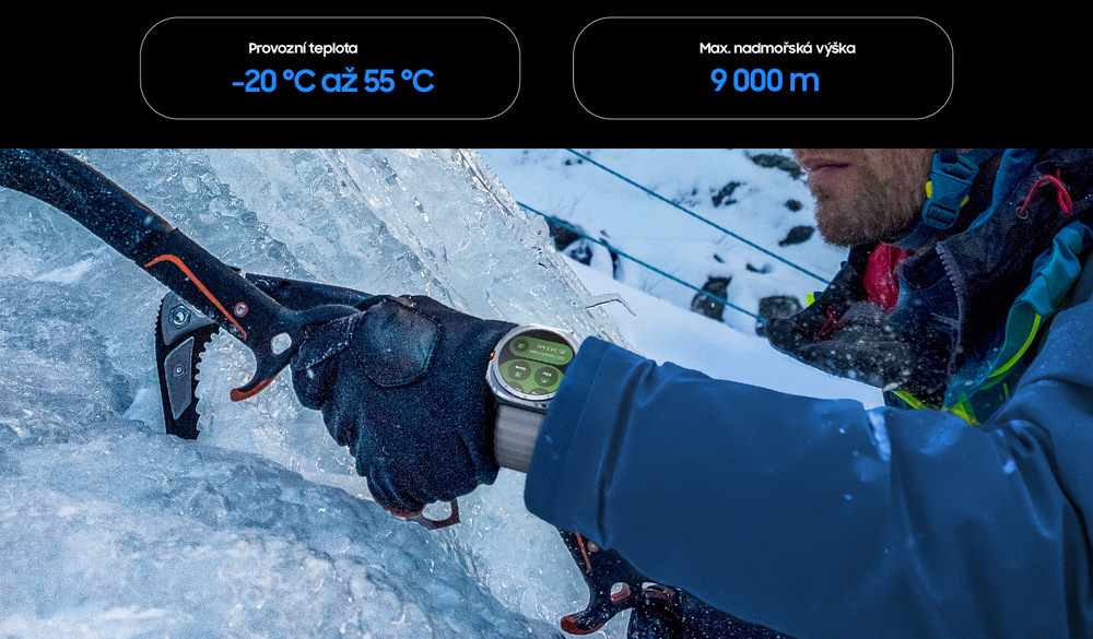 Chytré hodinky Samsung Galaxy Watch Ultra LTE (2025) modré