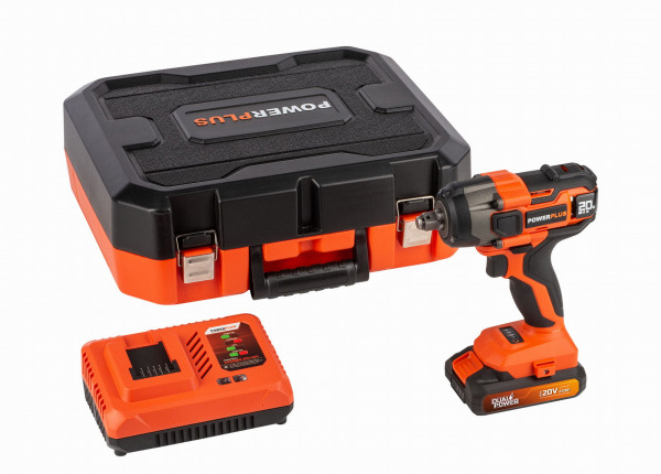 Utahovák rázový POWERPLUS POWDP20160 (s baterií) Powerplus POWDP20160