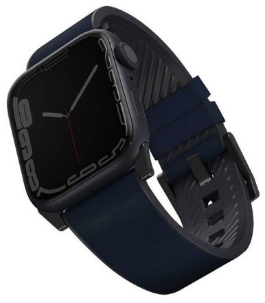 Řemínek Uniq Straden na Apple Watch 45/44/42mm modrý Uniq straden modry