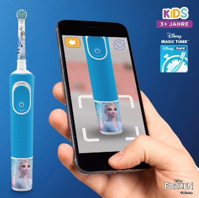 Zubní kartáček Oral-B Pro Kids Ledové království 3+ Disney Magic Timer