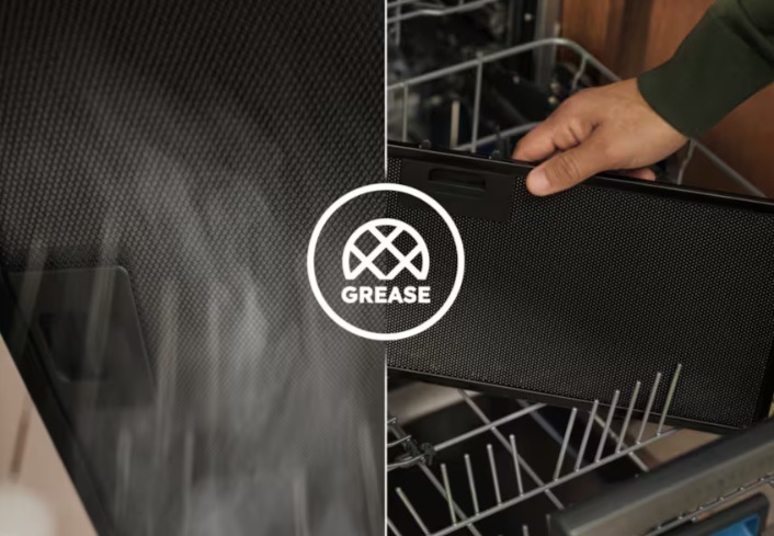Odsavač par Electrolux Série 600 LFV326K černý Electrolux LFV326K série 600 tukový filtr