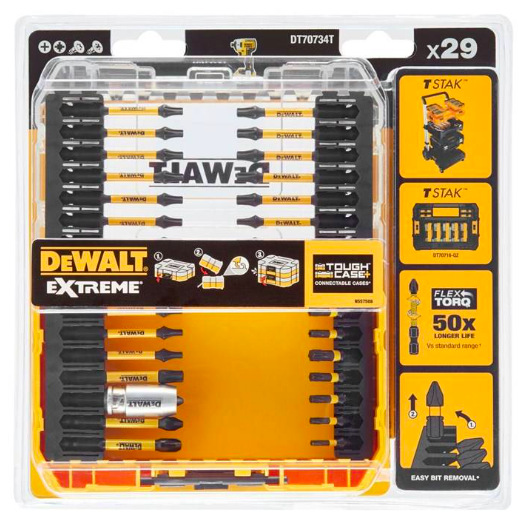 Sada bitů Dewalt DT70734T-QZ 29 dílů
