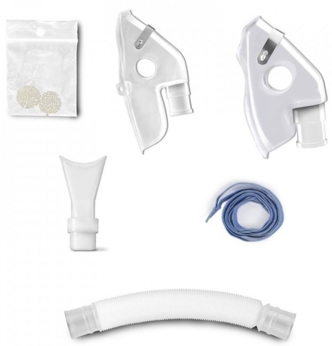 Sada příslušenství Norditalia pro inhalátor MO-03
