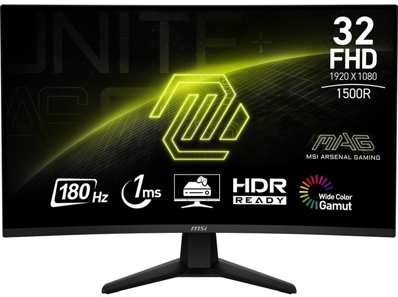 Herní monitor MSI MAG 32C6 černý