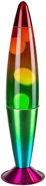 Stolní lampička Rabalux LOLLIPOP RAINBOW2 - růžová