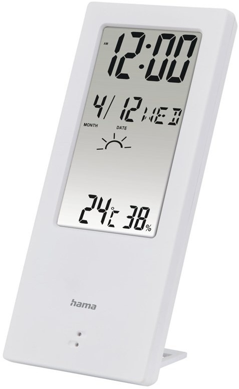 Teploměr s vlhkoměrem Hama TH-140, bílý