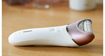 Epilátor Philips Satinelle Advanced BRE635/00 bílý