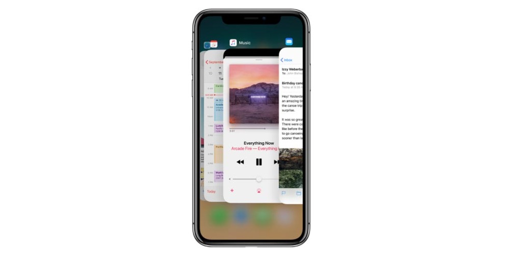 Mobilní telefon Apple iPhone X 64 GB - Silver
