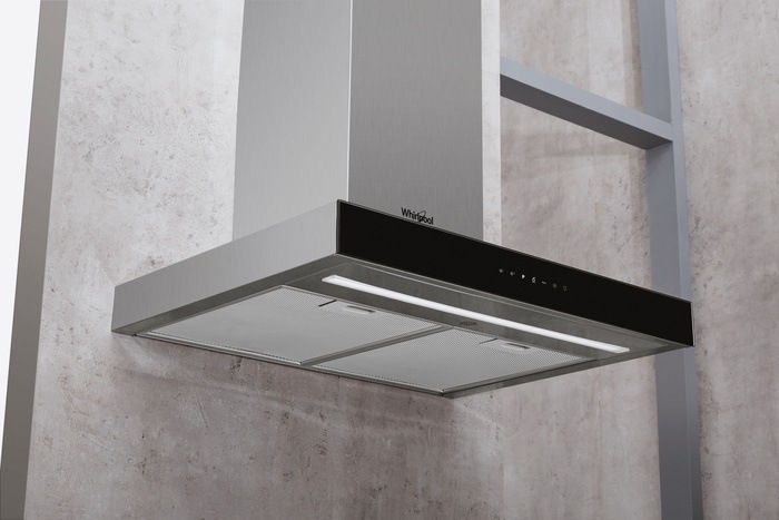 Odsavač par Whirlpool AKR 036/1 G BL černý Odsavač par Whirlpool AKR 036/1 G BL černý
