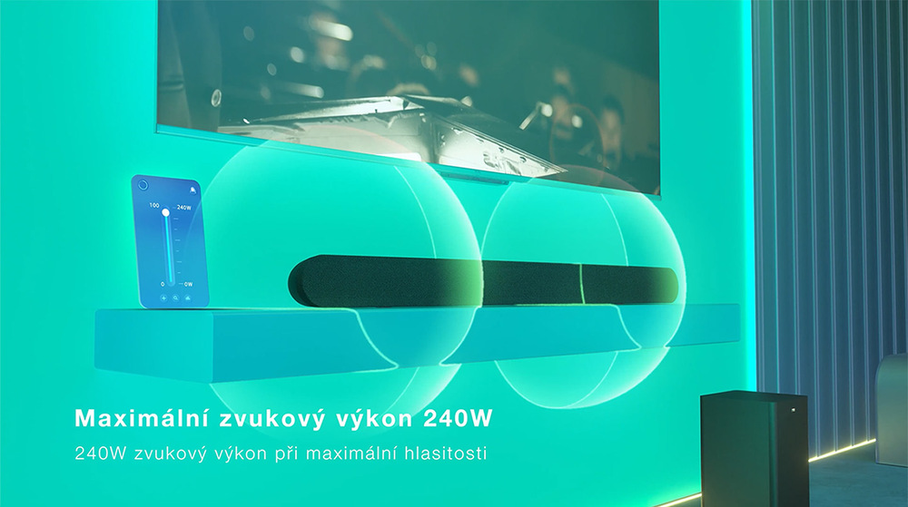 Soundbar TCL TS6110 černý Soundbar TCL TS6110 černý