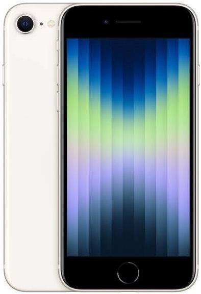 Mobilní telefon Apple iPhone SE (2022) 128GB Starlight