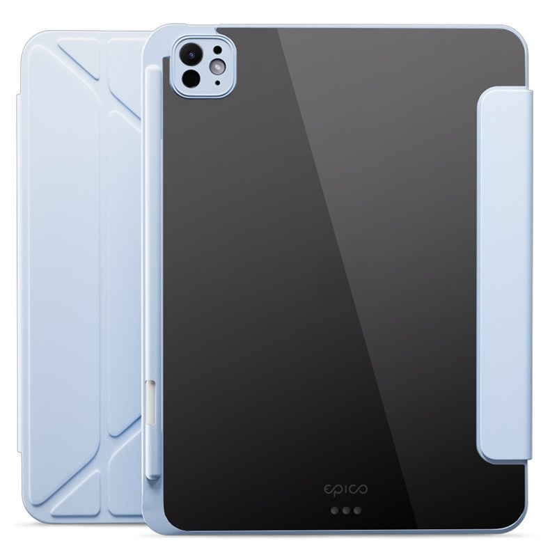 Pouzdro na tablet Epico Hero Flip Case na Apple iPad Pro 12,9" (2018-2022)/Air 13" M2/M3 světle modré