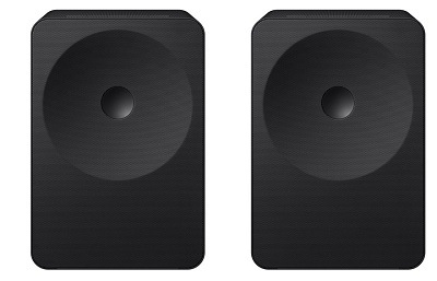 dva reproduktory Samsung HW-LS70H Studio 7 v černém provedení