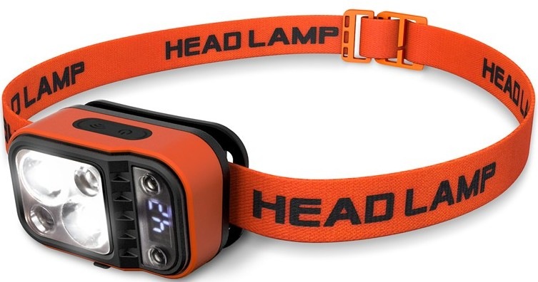Čelovka Connect IT BLINK 200R v oranžovém designu