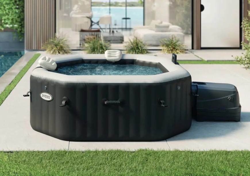 Vířivka Intex 28458 PureSpa Jet & Bubble Deluxe s podhlavníky