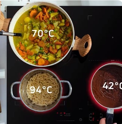 Indukční varná deska Amica DI 6412 CB černá