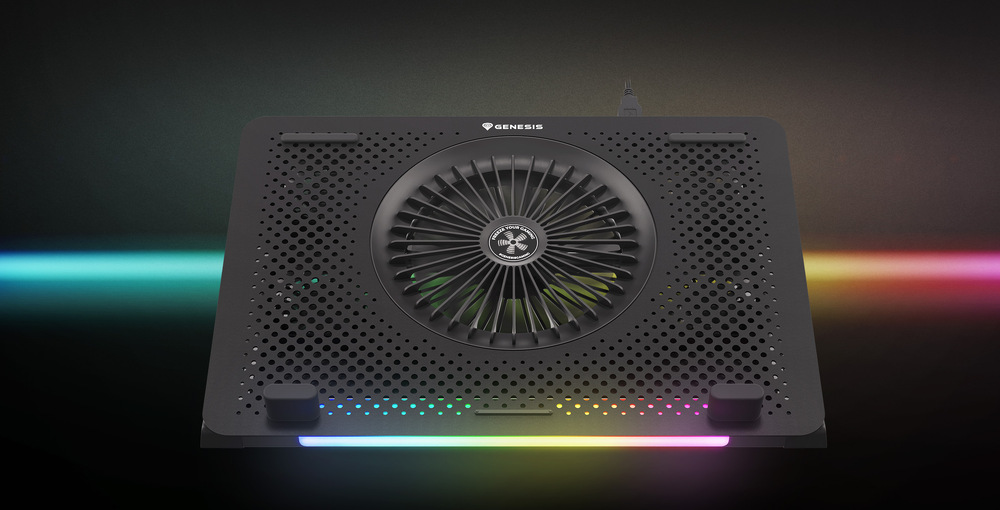 Chladící podložka pro NTB Genesis OXID 450, LED, pro 15,6" černá Genesis OXID 450 (NHG-1678)