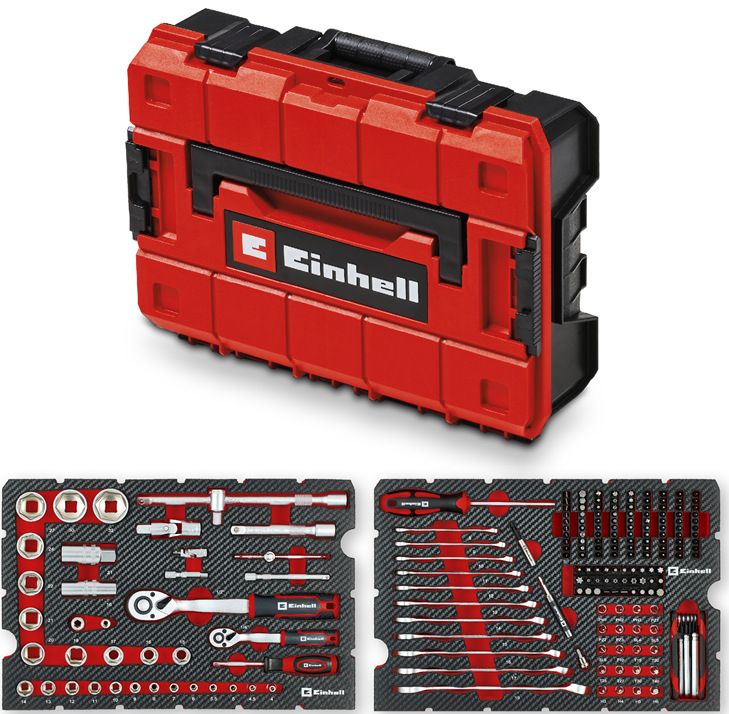 Sada gola klíčů Einhell Expert E-Case v počtu 201 ks