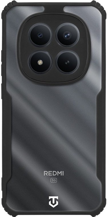 Kryt na mobil Tactical Quantum Stealth na Xiaomi Redmi Note 15 Pro+ 5G/Poco M8 Pro v černém designu