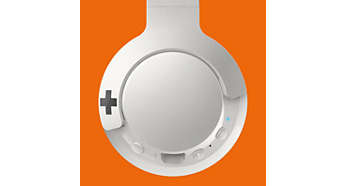 Sluchátka Philips SHB3075WT bílá