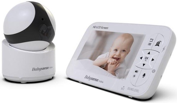 Dětská elektronická chůva Babysense Video Baby Monitor V65 bílá