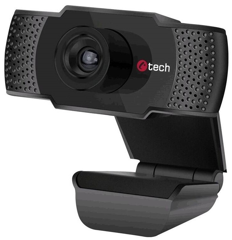 Webkamera C-Tech CAM-07HD, 720p černá