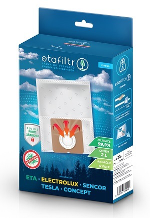 ETAFiltr sáčky do vysavačů ETA, Electrolux, Sencor, Tesla, Concept